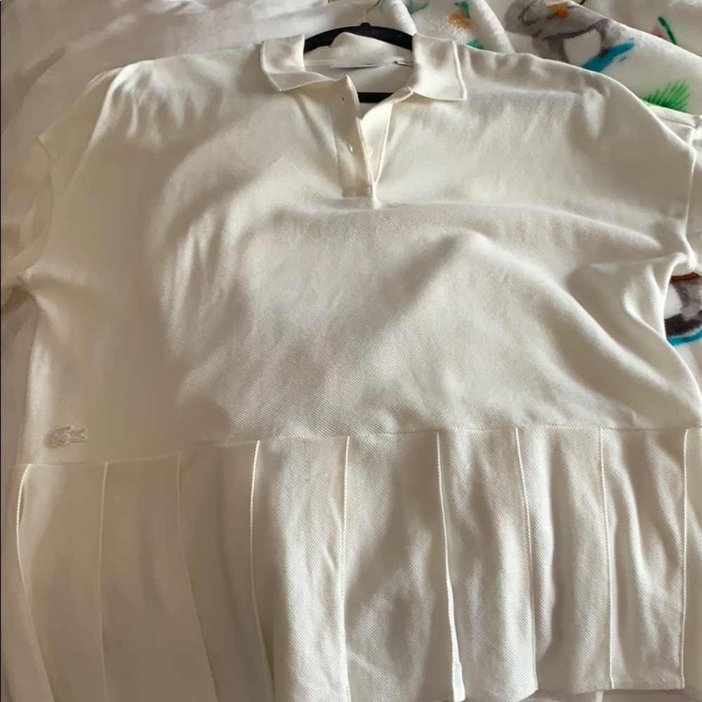 Lacoste Polo with flare bottom